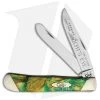 Case Slanted Bolster Trapper Knife 4.125" Cat's Eye Corelon (9254 SS) S9254CE -Knives Shop Case Slanted Bolster Medium Trapper Cats Eye Corelon BHQ 42682 jr