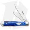 Case Small Swell Center Jack Knife 3" Blue Pearl Kirinite (10225 1/2 SS) 23444 -Knives Shop Case Small Swell Center Jack Blue Pearl Kirinite SS BHQ 140644 jr
