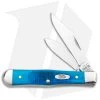 Case Small Swell Center Jack Knife 3" Caribbean Blue Bone/Saw Jig (6225 1/2 SS) -Knives Shop Case Small Swell Center Jack Caribbean Blue Bone Saw Jig SS BHQ 140648 jr