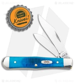 Case Small Swell Center Jack Knife 3" Caribbean Blue Bone/Saw Jig (6225 1/2 SS) 9 Case Small Swell Center Jack Knife 3" Caribbean Blue Bone/Saw Jig (6225 1/2 SS) -Knives Shop Case Small Swell Center Jack Caribbean Blue Bone Saw Jig SS BHQ 140648 jr bottlecap