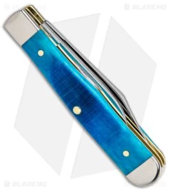 Case Small Swell Center Jack Knife 3" Caribbean Blue Bone/Saw Jig (6225 1/2 SS) 8 Case Small Swell Center Jack Knife 3" Caribbean Blue Bone/Saw Jig (6225 1/2 SS) -Knives Shop Case Small Swell Center Jack Caribbean Blue Bone Saw Jig SS BHQ 140648 jr side