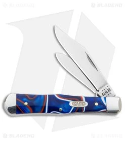 Case Small Swell Center Jack Knife 3" Patriotic Kirinite (10225 1/2 SS) 11220