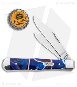 Case Small Swell Center Jack Knife 3" Patriotic Kirinite (10225 1/2 SS) 11220 -Knives Shop Case Small Swell Center Jack Patriotic Kirinite SS BHQ 140642 jr bottlecap