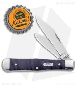 Case Small Swell Center Jack Knife 3" Smooth Purple Curly Maple (7225 1/2 SS) -Knives Shop Case Small Swell Center Jack Smooth Purple Curly Maple SS BHQ 140691 jr bottlecap