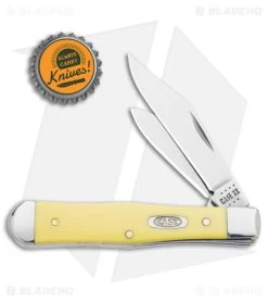 Case Small Swell Center Jack Knife 3" Yellow Synthetic (3225 1/2 SS) 65327 9 Case Small Swell Center Jack Knife 3" Yellow Synthetic (3225 1/2 SS) 65327 -Knives Shop Case Small Swell Center Jack Yellow Synthetic SS BHQ 140679 jr bottlecap