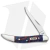 Case Small Texas Toothpick 3.00" Blue And Red Kirinite (1010096 SS) 11202 -Knives Shop Case Small Texas Toothpick Blue Red Kirinite 11202 BHQ 41807 jr