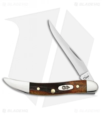 Case Small Texas Toothpick Knife 3" Jigged Red Stag (R510096 SS) 8469 3 Case Small Texas Toothpick Knife 3" Jigged Red Stag (R510096 SS) 8469