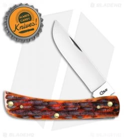 Case Sod Buster Jr Knife 3.6" Deep Canyon Autumn Jig Bone (6137 SS) 10986 -Knives Shop Case Sod Buster Jr Deep Canyon Autumn Jig Bone 10986 BHQ 101089 jr bottlecap