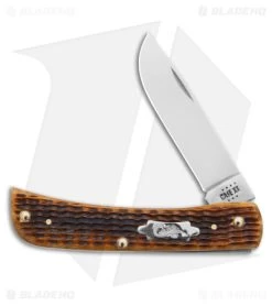 Case Sod Buster Jr Knife 2.8" Antique Bone/Rogers Corn Cob Jig (6137 SS) 52829