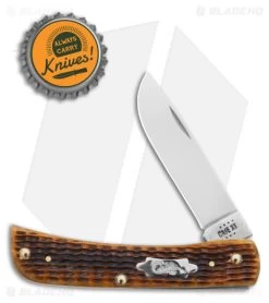 Case Sod Buster Jr Knife 2.8" Antique Bone/Rogers Corn Cob Jig (6137 SS) 52829 -Knives Shop Case Sod Buster Jr Knife 2in Antique Bone Rogers Corn Cob Jig BHQ 140663 td size