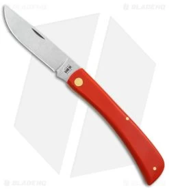 Case Sod Buster Knife 3.6" Red Synthetic American Workman (4138 CS)