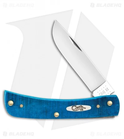 Case Sodbuster Jr. Knife 3.625" Caribbean Blue Sawcut Bone (6137 SS) 25590 3 Case Sodbuster Jr. Knife 3.625" Caribbean Blue Sawcut Bone (6137 SS) 25590