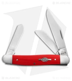 Case Stockman Knife Smooth Red G-10 (3" Polish) 45401