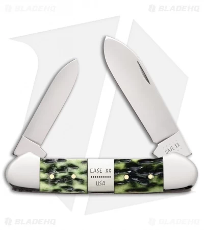 Case Tang Stamp Series Mint Set Olive Green Bone Peachseed Jig W/ Wood Box 8 Case Tang Stamp Series Mint Set Olive Green Bone Peachseed Jig W/ Wood Box - Image 6