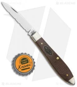 Case Teardrop Pocket Knife 3.625" Earth Brown G-10 (TB61028 SS) 23309 -Knives Shop Case Tear Trop Earth Brown G 10 SS 23309 BHQ 88871 jr bottlecap
