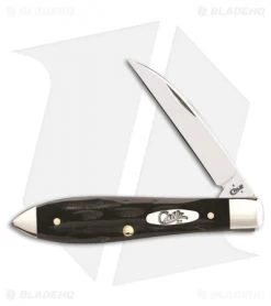 Case Teardrop 3.625" Black Buffalo Horn (TBBH1028W SS) 65224