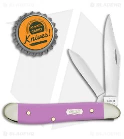 Case Teardrop Pocket Knife Lilac Ichthus Synthetic (TB41028 SS) 39165 -Knives Shop Case Teardrop Pocket Knife Lilac Ichthus Synthetic SS 39165 BHQ 123352 jr bottlecap