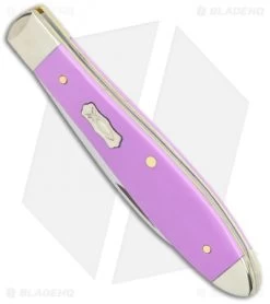 Case Teardrop Pocket Knife Lilac Ichthus Synthetic (TB41028 SS) 39165 -Knives Shop Case Teardrop Pocket Knife Lilac Ichthus Synthetic SS 39165 BHQ 123352 jr spine