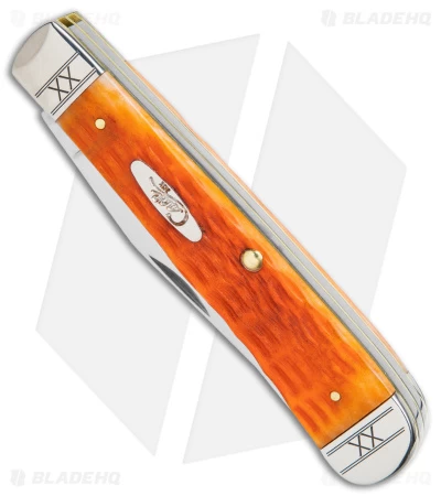 Case Trapper Knife 4.1" Cayenne Bone/Crandall Jig (6254 SS) 35810 4 Case Trapper Knife 4.1" Cayenne Bone/Crandall Jig (6254 SS) 35810 - Image 2
