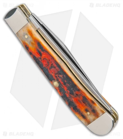 Case Trapper Knife 4.25" Deep Canyon Autumn Bone Jig (6254 SS) 10980 5 Case Trapper Knife 4.25" Deep Canyon Autumn Bone Jig (6254 SS) 10980 - Image 3