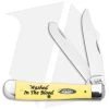 Case Trapper Knife 4.125" Yellow Synthetic (6254 SS) 8853 -Knives Shop Case Trapper Knife 4in Yello Synthetic BHQ 42451 td