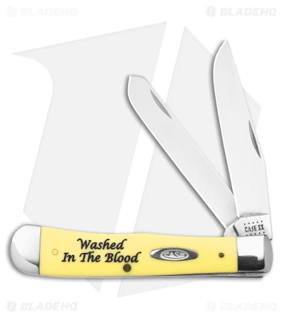 Case Trapper Knife 4.125" Yellow Synthetic (6254 SS) 8853 3 Case Trapper Knife 4.125" Yellow Synthetic (6254 SS) 8853