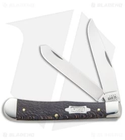 Case Trapper Knife 4.125" Black Sycamore (7254 SS) 25570