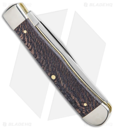 Case Trapper Knife 4.125" Black Sycamore (7254 SS) 25570 5 Case Trapper Knife 4.125" Black Sycamore (7254 SS) 25570 - Image 3