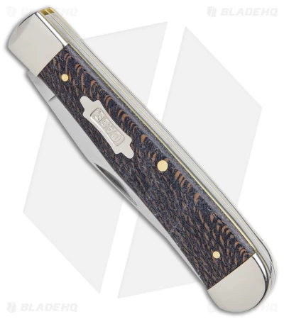 Case Trapper Knife 4.125" Black Sycamore (7254 SS) 25570 4 Case Trapper Knife 4.125" Black Sycamore (7254 SS) 25570 - Image 2