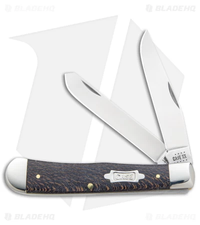 Case Trapper Knife 4.125" Black Sycamore (7254 SS) 25570 3 Case Trapper Knife 4.125" Black Sycamore (7254 SS) 25570