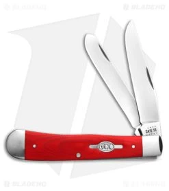 Case Trapper Knife Smooth Red G-10 (3.25" Polish) 45400