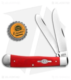 Case Trapper Knife Smooth Red G-10 (3.25" Polish) 45400 9 Case Trapper Knife Smooth Red G-10 (3.25" Polish) 45400 -Knives Shop Case Trapper Knife Smooth Red G10 BHQ 138451 td size