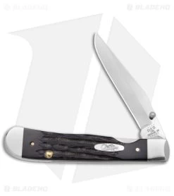 Case Kickstart TrapperLock Assisted Knife 4.1" Jigged Buffalo Horn (BH154AC SS)