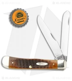 Case Trapper Traditional Knife 4.125" Antique Corn Cob Jigged Bone (6254 SS) 9 Case Trapper Traditional Knife 4.125" Antique Corn Cob Jigged Bone (6254 SS) -Knives Shop Case Trapper Traditional Antique Corn Cob Jigged Bone SS 27899 BHQ 107863 jr bottlecap