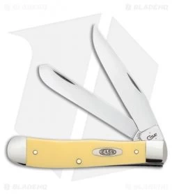 Case Trapper Knife 4.125" Yellow (3254C CV) 30114