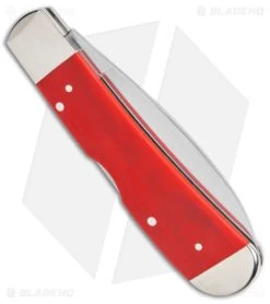 Case Tribal Lock Knife Smooth Red G-10 (TB1012010L SS) 45405 8 Case Tribal Lock Knife Smooth Red G-10 (TB1012010L SS) 45405 -Knives Shop Case Tribal Lock Smooth Red G 10 SS BHQ 138456 jr side