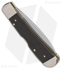 Case Tribal Lock Pocket Knife 4.125" Black Synthetic (TB612010L SS) 31276 -Knives Shop Case Tribal Lock Smooth Synthetic Black SS 31276 BHQ 100400 jr side