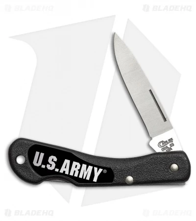 Case US Army Mini Blackhorn Lockback Knife 3.125" Black Zytel (LT059L SS) 15010 3 Case US Army Mini Blackhorn Lockback Knife 3.125" Black Zytel (LT059L SS) 15010