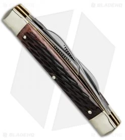 Eye Brand Congress Traditional Pocket Knife Jigged Bone (2.6" Satin) -Knives Shop Eye Brand Congress Traditional Jigged Bone Satin GE60 BHQ 87045 jr side