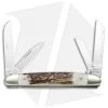 Frost Cutlery Bent Creek Congress Pocket Knife 3.5" Deer Stag -Knives Shop Frost Cutlery Bent Creek Congress Deer Stag FSW115DS BHQ 74628 jr