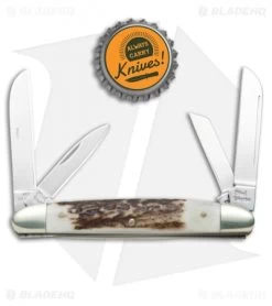 Frost Cutlery Bent Creek Congress Pocket Knife 3.5" Deer Stag 9 Frost Cutlery Bent Creek Congress Pocket Knife 3.5" Deer Stag -Knives Shop Frost Cutlery Bent Creek Congress Deer Stag FSW115DS BHQ 74628 jr bottlecap
