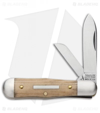 GEC #06 Tidioute Cutlery Pemberton Pocket Knife 2.75" Muslin Micarta 062219 3 GEC #06 Tidioute Cutlery Pemberton Pocket Knife 2.75" Muslin Micarta 062219