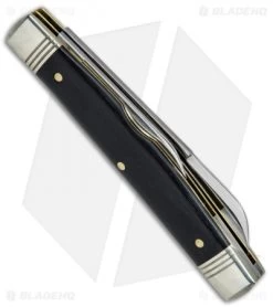 GEC #13 Northfield UN-X-LD Speaker Jack Pocket Knife 3.6" Gabon Ebony 133217 8 GEC #13 Northfield UN-X-LD Speaker Jack Pocket Knife 3.6" Gabon Ebony 133217 -Knives Shop GEC 13 Tidioute Cutlery Speaker Jack Gabon Ebony 133217 BHQ 78005 jr side