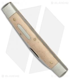 GEC #13 Tidioute Cutlery Whip Pocket Knife 3.6" Muslin Micarta 130117 -Knives Shop GEC 13 Tidioute Cutlery Whip Muslin Micarta BHQ 79317 er spine