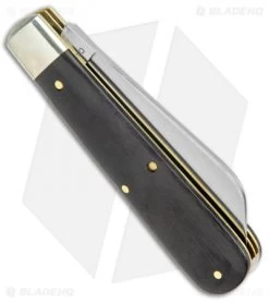 GEC Tidoute Angus Jack Pocket Knife Well Done Macassar Ebony 863221 -Knives Shop GEC 14 Tidoute Angus Jack Well Done Macassar Ebony 863221 BHQ 136280 jr side