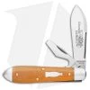 GEC #85 Tidioute Crown Lifter Natural Canvas Micarta (2.75") 852221CL -Knives Shop GEC 15 Tidioute Crown Lifter Natural Canvas Micarta 2.75 852221CL BHQ 122742 LS Open