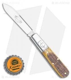 GEC #15 Tidoute Barlow Slip Joint Knife Sawn Osage Wood (2.8" Satin) 152121 9 GEC #15 Tidoute Barlow Slip Joint Knife Sawn Osage Wood (2.8" Satin) 152121 -Knives Shop GEC 15 Tidoute Barlow Knife Rough Sawn Osage Wood 2.75 Satin 152121 BHQ 121323 LS Bottlecap