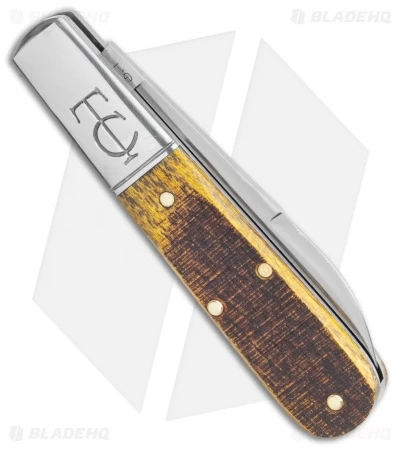 GEC #15 Tidoute Barlow Slip Joint Knife Sawn Osage Wood (2.8" Satin) 152121 5 GEC #15 Tidoute Barlow Slip Joint Knife Sawn Osage Wood (2.8" Satin) 152121 - Image 3