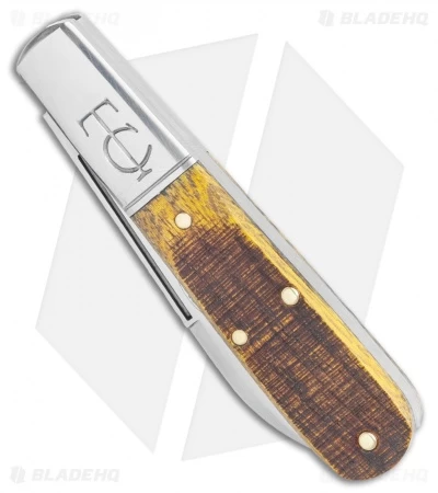 GEC #15 Tidoute Barlow Slip Joint Knife Sawn Osage Wood (2.8" Satin) 152121 4 GEC #15 Tidoute Barlow Slip Joint Knife Sawn Osage Wood (2.8" Satin) 152121 - Image 2