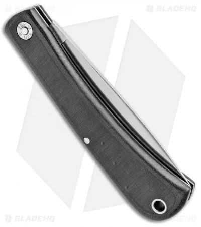 GEC #21 Farm & Field Bull Buster Slip Joint Black Linen Micarta (4.625" Satin) 5 GEC #21 Farm & Field Bull Buster Slip Joint Black Linen Micarta (4.625" Satin) - Image 3